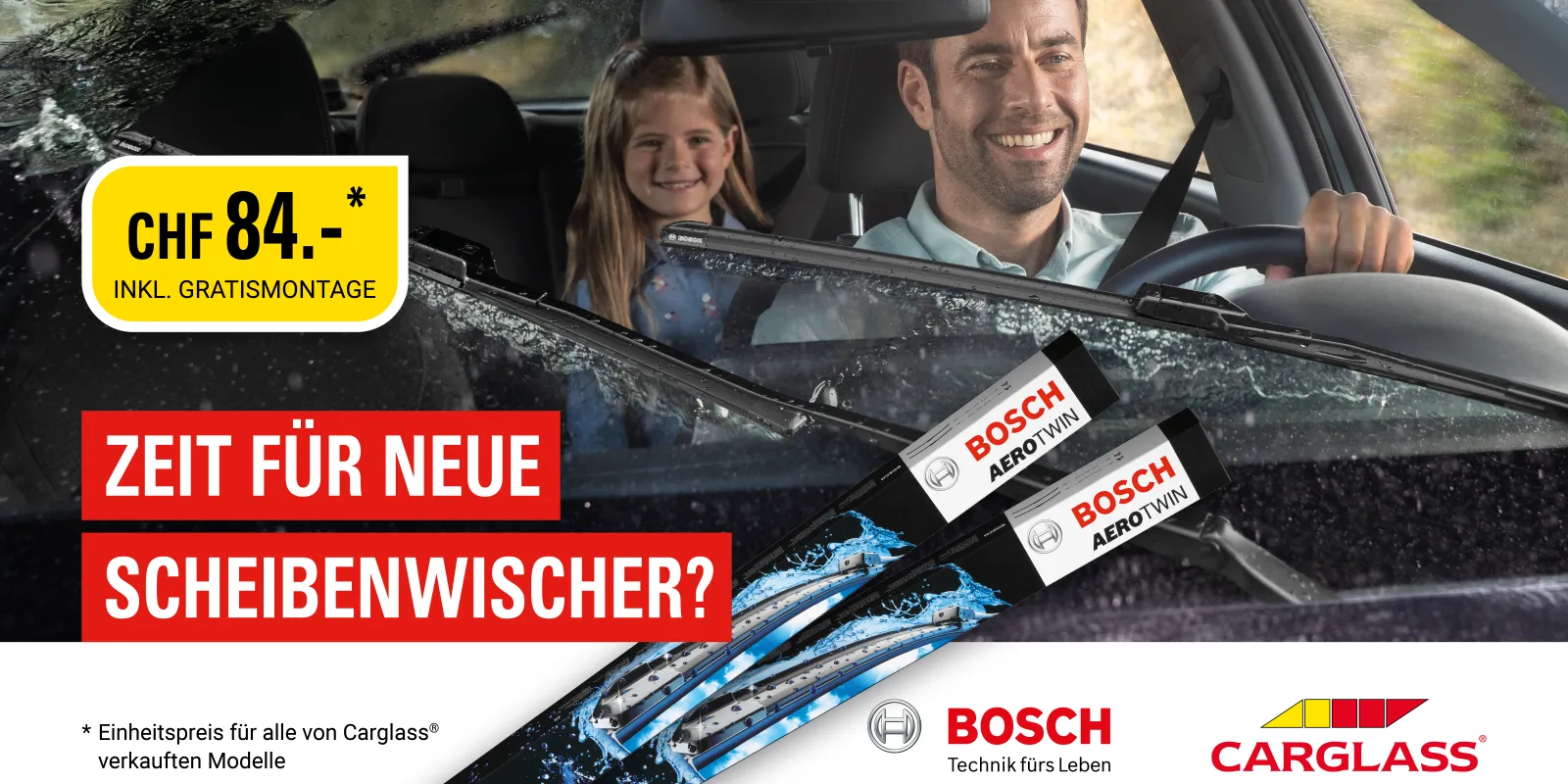 Bosch-Scheibenwischer vorne