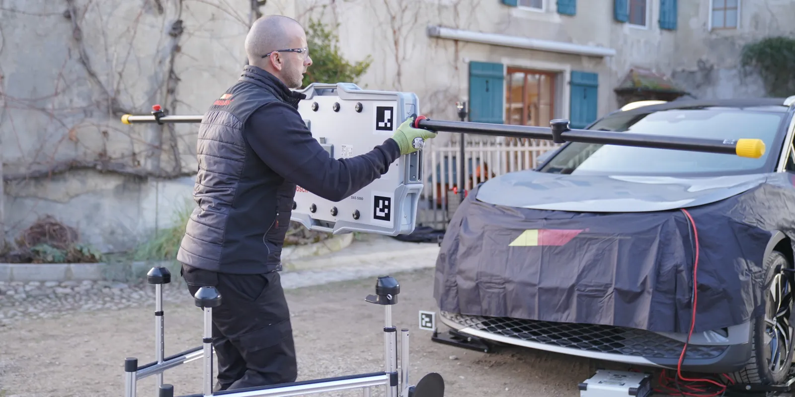 Die Rekalibrierung direkt am gewünschten Ort!