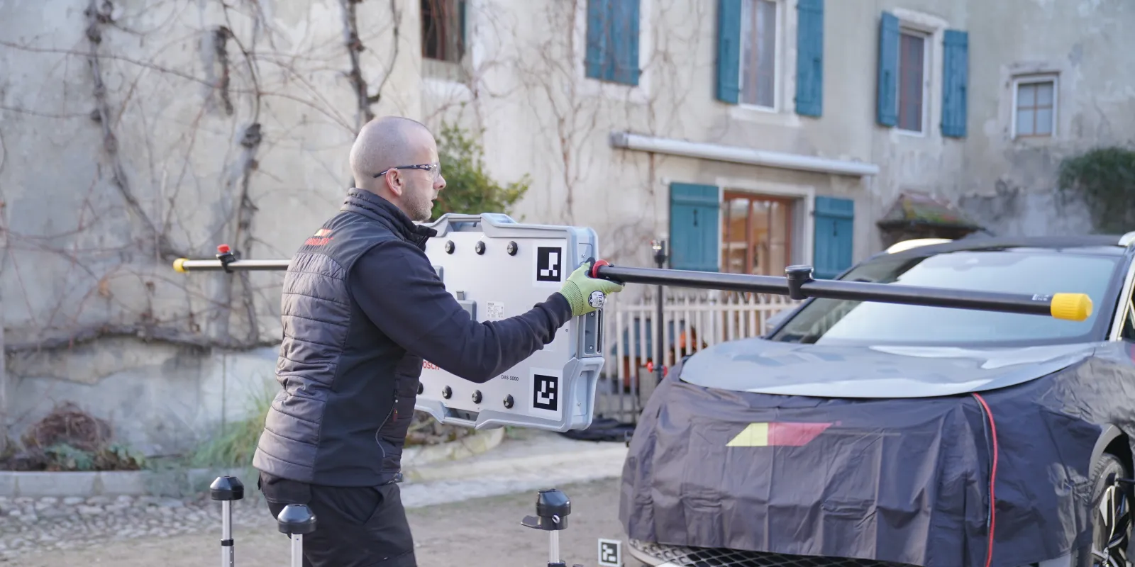 Die Rekalibrierung direkt am gewünschten Ort!