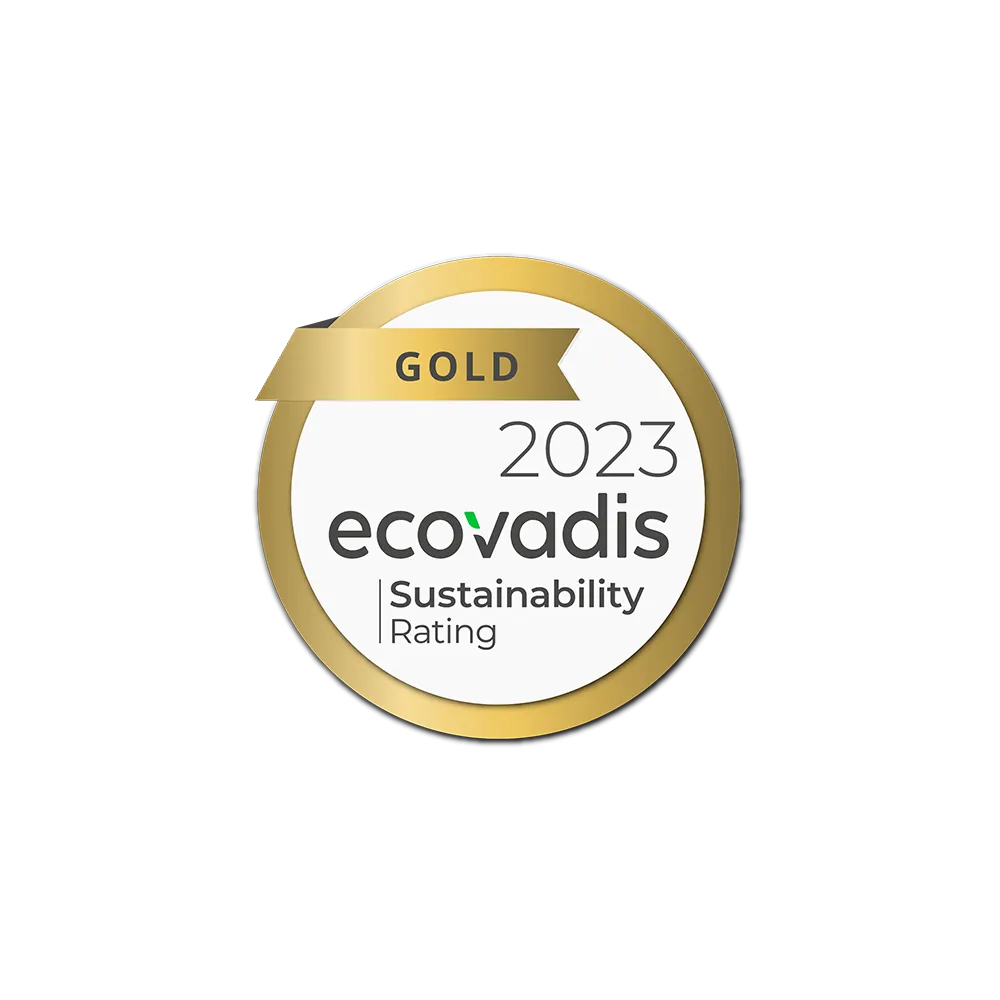 Ecovadis Badge Gold 2023